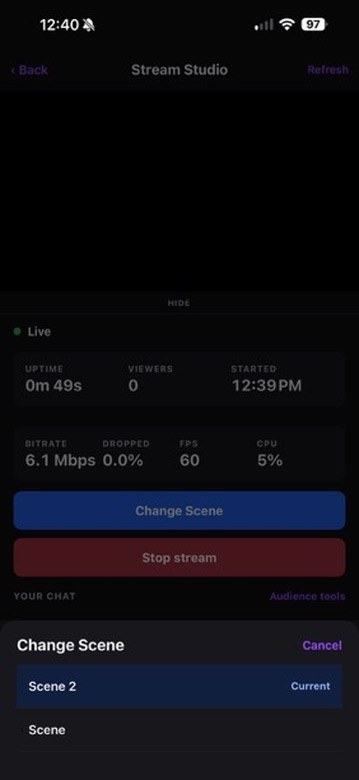 Stream Studio scene switcher